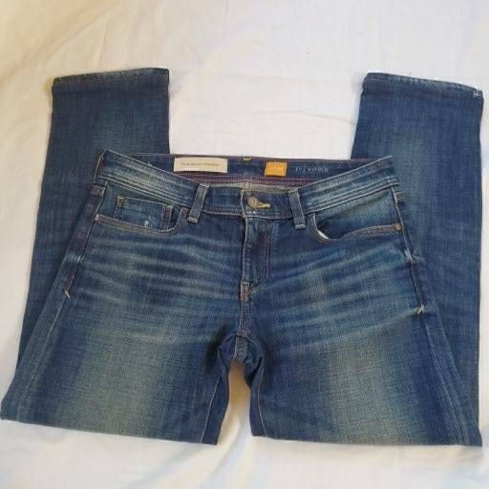 Anthropologie Pilcro and the Letterpress Hypen straight leg jean 26